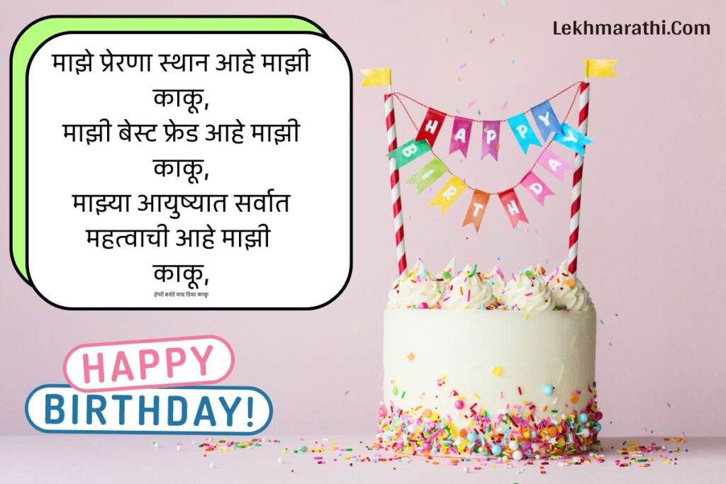 Birthday Wishes Kaku In Marathi