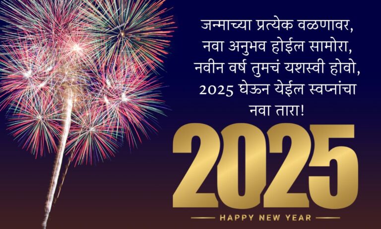 Happy New Year Wishes In Marathi 2025