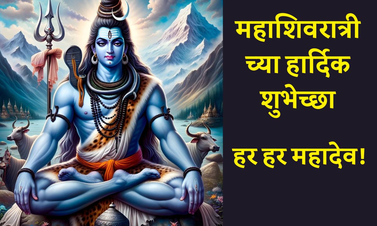 MahaShivratri Wishes In Marathi